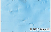 Shaded Relief Map of the area around 49° 27' 26" S, 72° 19' 29" E