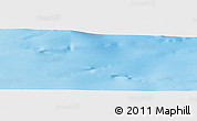 Physical Panoramic Map of the area around 49° 27' 26" S, 72° 19' 29" E