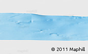 Shaded Relief Panoramic Map of the area around 49° 27' 26" S, 72° 19' 29" E