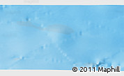 Physical 3D Map of the area around 49° 27' 26" S, 73° 10' 30" E