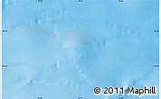 Shaded Relief Map of the area around 49° 27' 26" S, 73° 10' 30" E