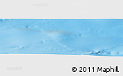 Shaded Relief Panoramic Map of the area around 49° 27' 26" S, 73° 10' 30" E