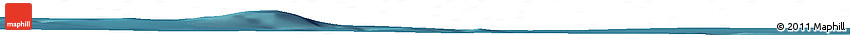 Satellite Horizon Map of the Area around 49° 27' 26" S, 74° 1' 30" E
