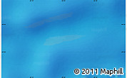 Physical Map of the area around 49° 27' 26" S, 84° 4' 29" W