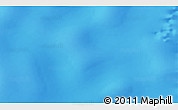 Shaded Relief 3D Map of the area around 49° 27' 26" S, 94° 25' 30" E