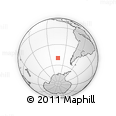 Outline Map of the Area around 49° 51' 40" S, 103° 37' 30" W, rectangular outline