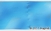 Physical 3D Map of the area around 49° 51' 40" S, 10° 58' 29" W