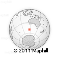 Outline Map of the Area around 49° 51' 40" S, 116° 31' 30" E, rectangular outline