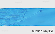 Shaded Relief Panoramic Map of the area around 49° 51' 40" S, 128° 25' 30" E