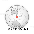 Outline Map of the Area around 49° 51' 40" S, 147° 58' 29" E, rectangular outline