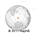 Outline Map of the Area around 49° 51' 40" S, 51° 4' 30" E, rectangular outline