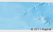 Political 3D Map of the area around 49° 51' 40" S, 73° 10' 30" E