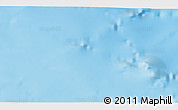 Shaded Relief 3D Map of the area around 49° 51' 40" S, 73° 10' 30" E