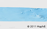 Physical Panoramic Map of the area around 49° 51' 40" S, 73° 10' 30" E