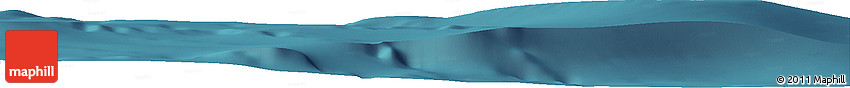 Satellite Horizon Map of the Area around 49° 51' 40" S, 74° 1' 30" E