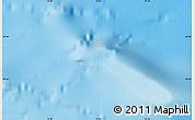 Shaded Relief Map of the area around 49° 51' 40" S, 74° 1' 30" E