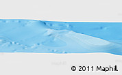 Political Panoramic Map of the area around 49° 51' 40" S, 74° 1' 30" E