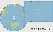 Savanna Style Location Map of the area around 49° 51' 40" S, 76° 34' 29" E