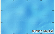Physical Map of the area around 49° 51' 40" S, 76° 34' 29" E