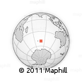 Outline Map of the Area around 49° 51' 40" S, 79° 7' 30" E, rectangular outline