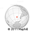 Outline Map of the Area around 49° 51' 40" S, 99° 22' 30" W, rectangular outline