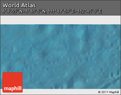Satellite 3D Map of the Area around 4° 22' 30" N, 112° 16' 30" E