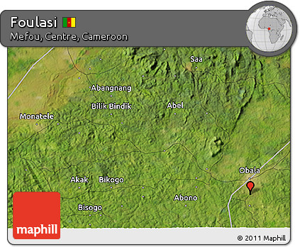 Satellite 3D Map of Foulasi