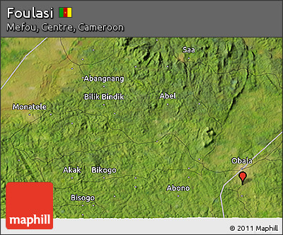 Satellite 3D Map of Foulasi
