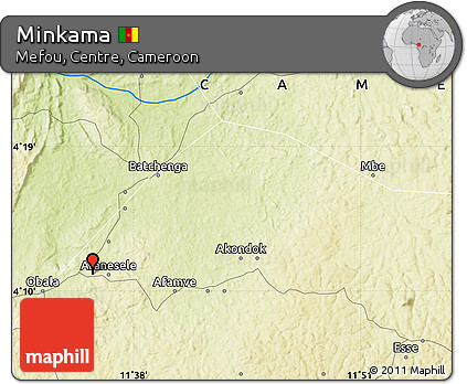 Physical Map of Minkama