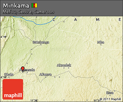 Physical Map of Minkama