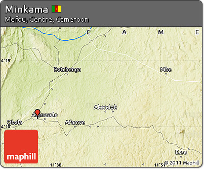 Physical Map of Minkama
