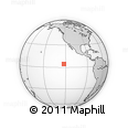 Outline Map of the Area around 4° 22' 30" N, 122° 19' 29" W, rectangular outline
