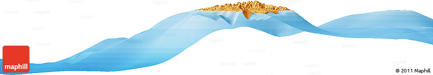 Political Horizon Map of the Area around 4° 22' 30" N, 126° 43' 29" E
