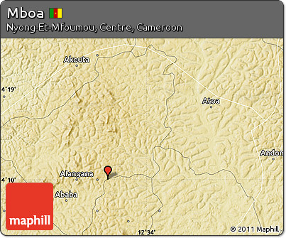 Physical Map of Mboa