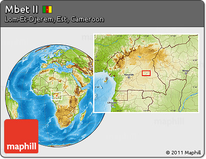 Physical Location Map of Mbet II