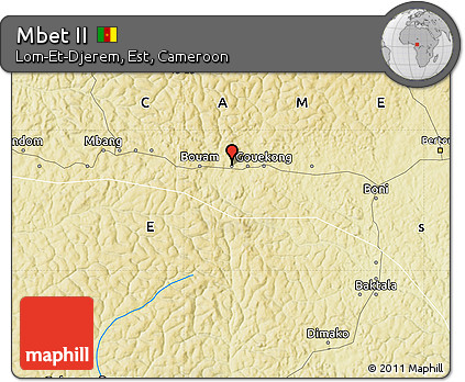 Physical Map of Mbet II