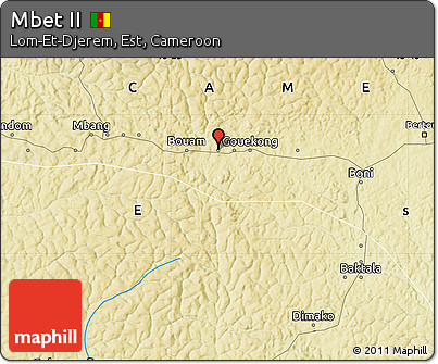 Physical Map of Mbet II
