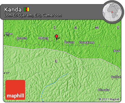 Political Map of Kanda