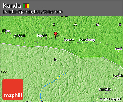Political Map of Kanda