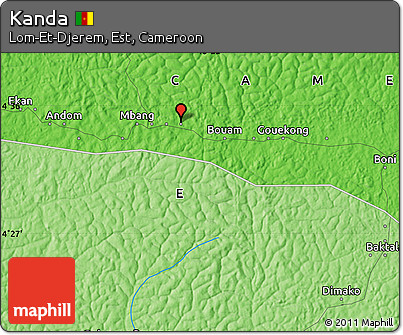 Political Map of Kanda