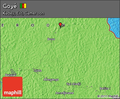 Political Map of Goyé
