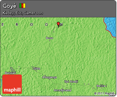 Political Map of Goyé