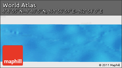 Physical Panoramic Map of the Area around 4° 22' 30" N, 162° 25' 30" E