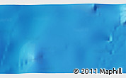 Shaded Relief 3D Map of the area around 4° 22' 30" N, 162° 16' 30" W