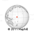 Outline Map of the Area around 4° 22' 30" N, 175° 10' 30" E, rectangular outline