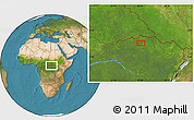 Satellite Location Map of Siti