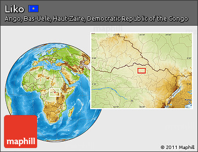 Physical Location Map of Liko
