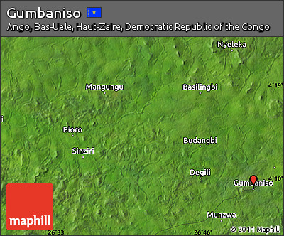 Satellite Map of Gumbaniso