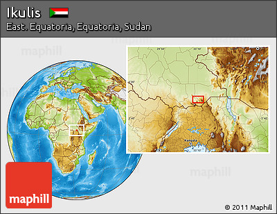Physical Location Map of Ikulis