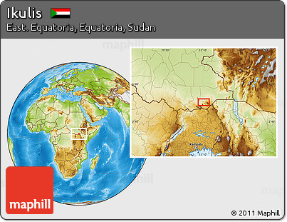 Physical Location Map of Ikulis